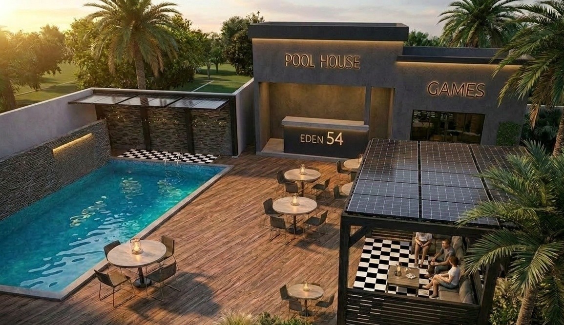 Pergola Pool Bar